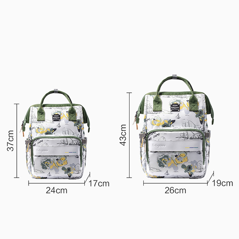 Multifunctional Diaper Storage Bag (Seliman Green)