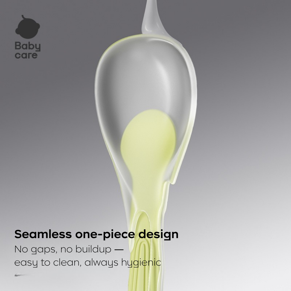 Silicone Feeding Baby Spoon (Set)