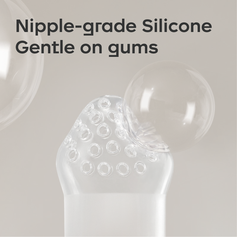 Baby Food & Fruit Feeder Pacifier (S+L)