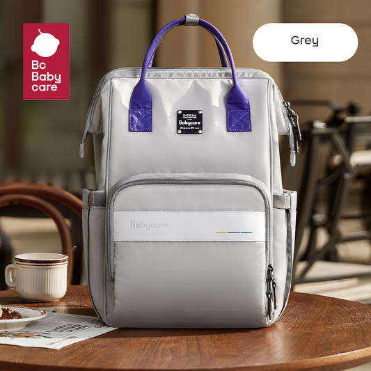 Multifunctional Diaper Storage Bag (Monsoon Grey)