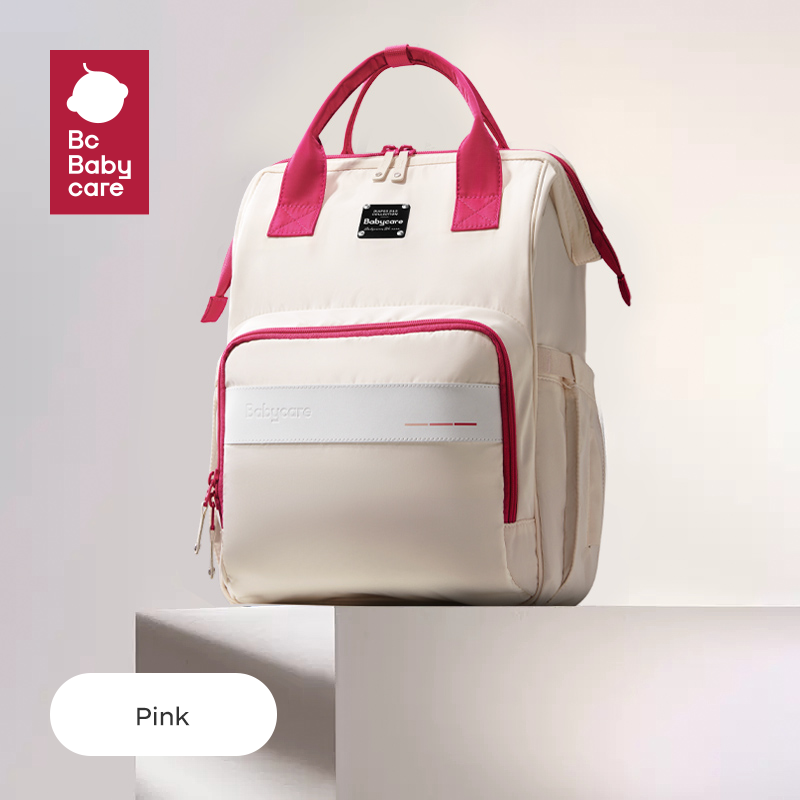 Multifunctional Diaper Storage Bag (Cloudy Pink)