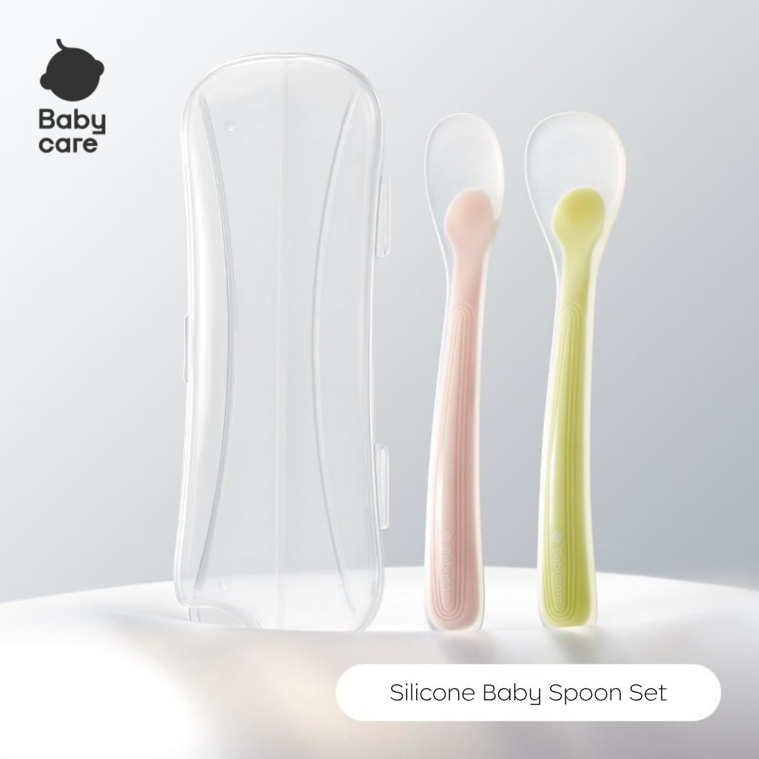 Silicone Feeding Baby Spoon (Set)
