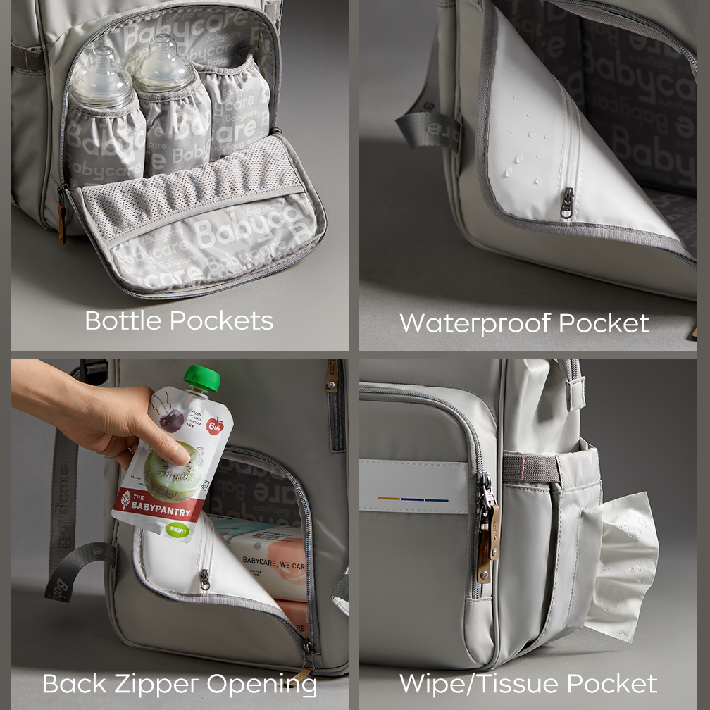 Multifunctional Diaper Storage Bag (Seliman Green)